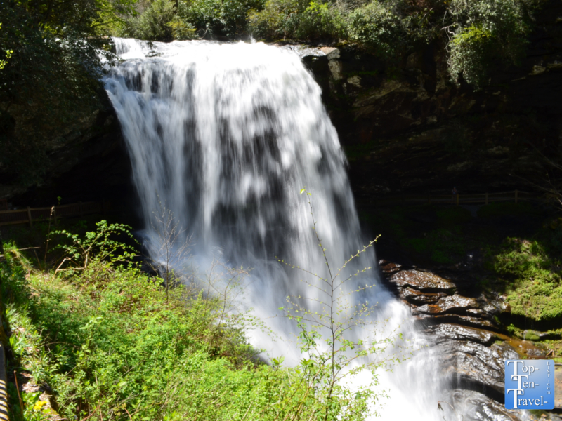 Dry Falls in Western North Carolina 