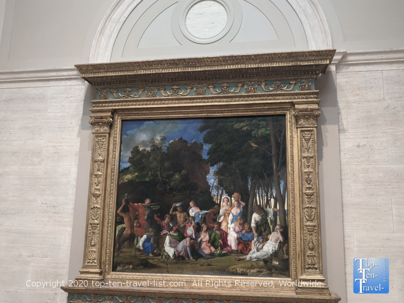 Amazing artwork at the National Gallery of Art west building in Washington D.C.