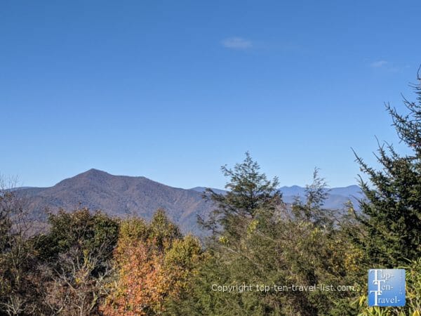 Beautiful mountain views at Mount Pisgah in Western North Carolina