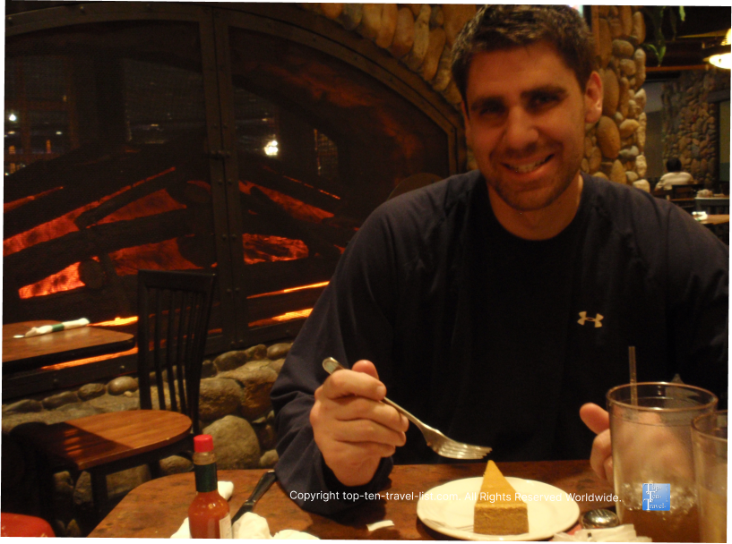 Pumpkin Pie at The Grand Buffet in Reno