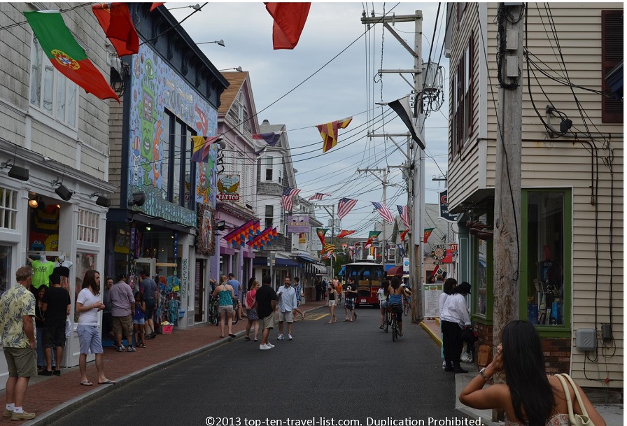 Commercial St. in Provincetown