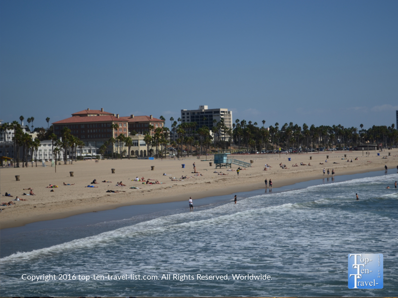 Gorgeous Santa Monica State Beach in Southern California