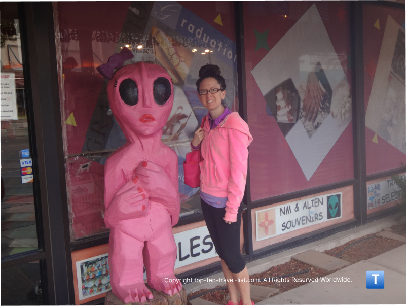 Aliens in Roswell, New Mexico