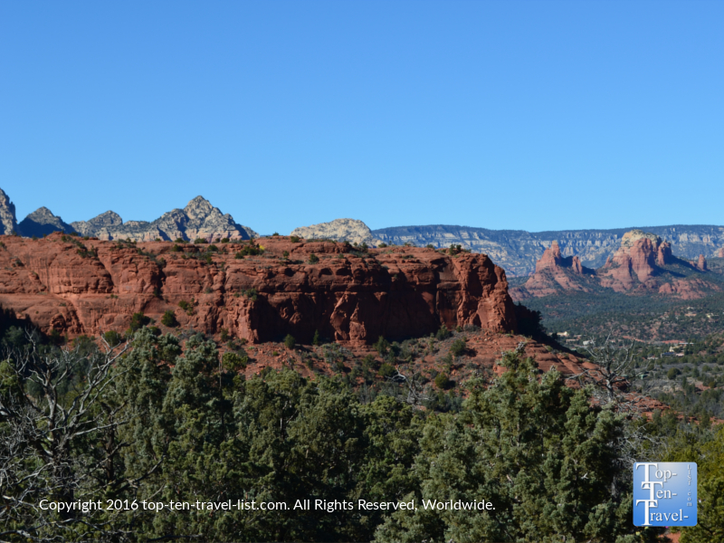 Amazing scenery along the Sedona Broken Arrow Trail