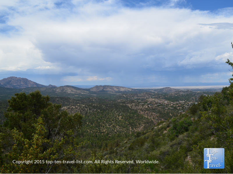 Nice views while hiking Thumb Butte in Prescott, Arizona