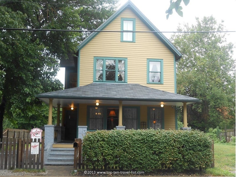 A Christmas Story house in Cleveland, Ohio