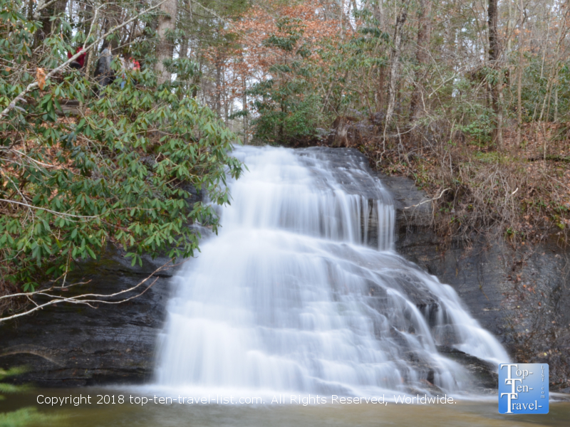 Wildcat branch falls in Cleveland, South Carolina 