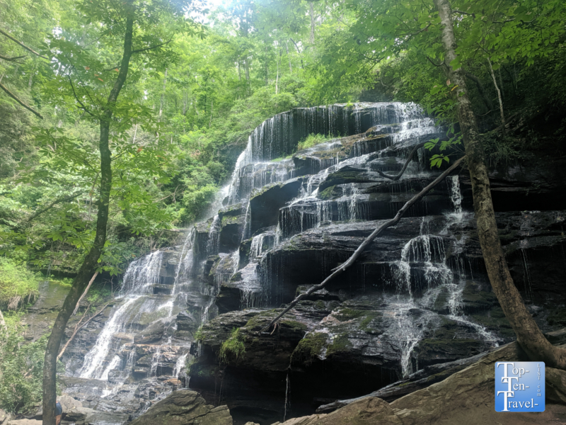 Beautiful Yellow Branch Falls in Upstate South Carolina 