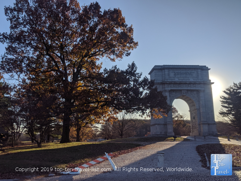 Winter walk at Valley Forge State Park 