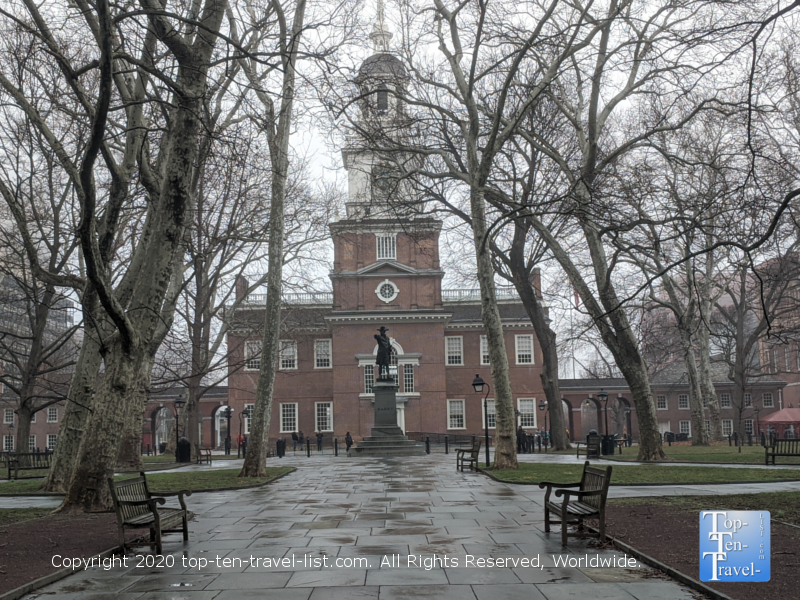 Independence Square in Old City Philadelphia