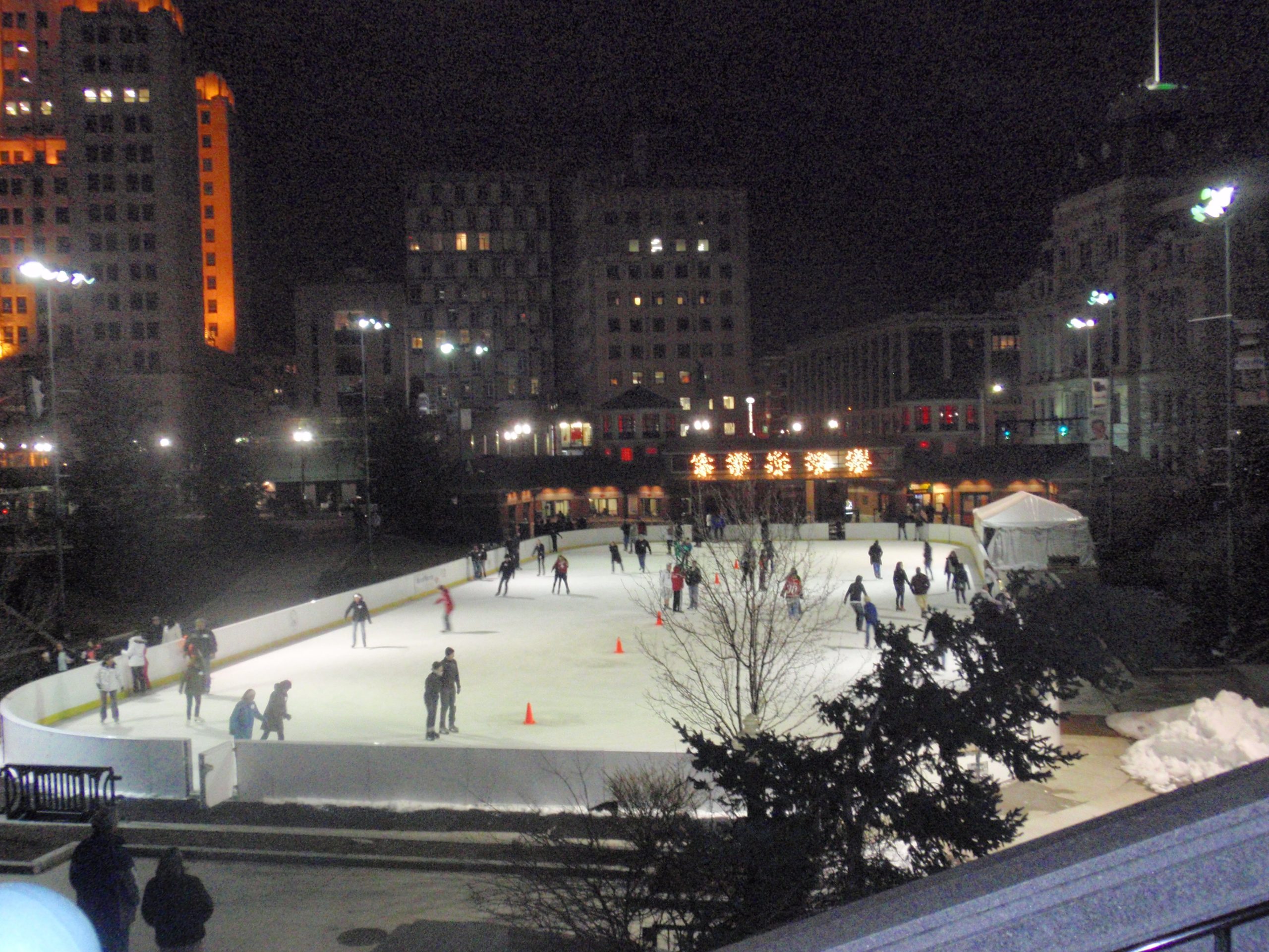 Ice skating in Providence, Rhode Island: Better than Boston’s Frog Pond
