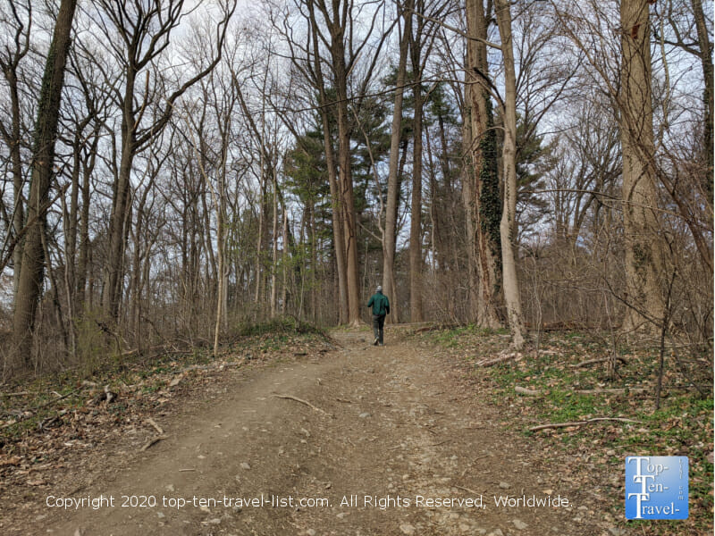 Hiking at Wissahoickon Valley Park in Philadelphia