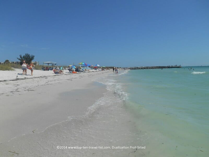 Pass-A-Grill beach in St Pete, Florida