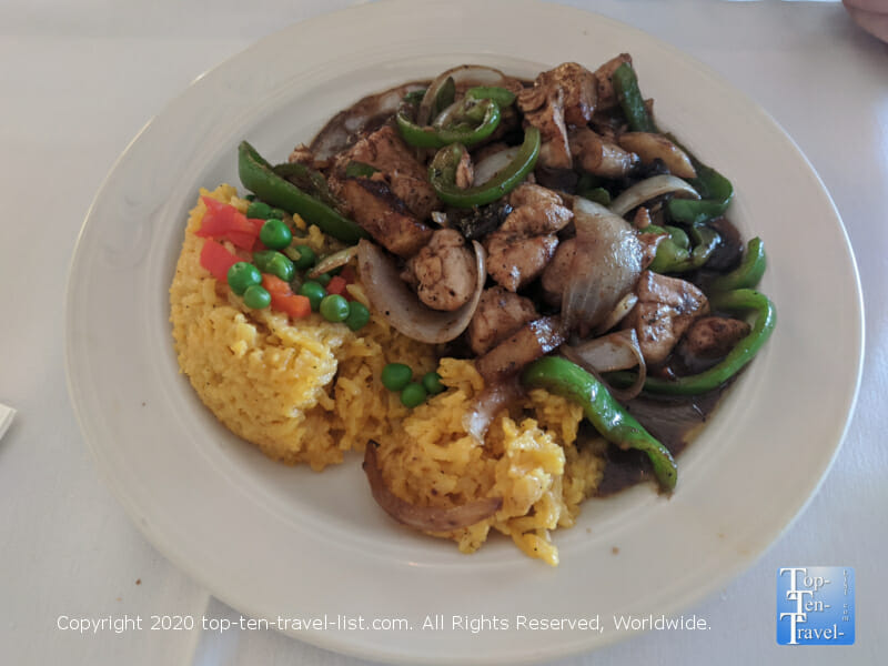 Chicken Salteado at Columbia