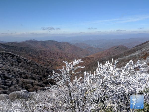 Craggy Gardens along the Blue Ridge Parkway