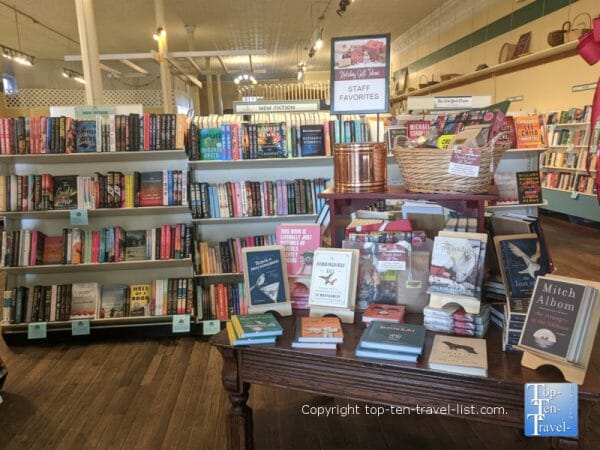 Highland Books on Main Street in Brevard, North Carolina 