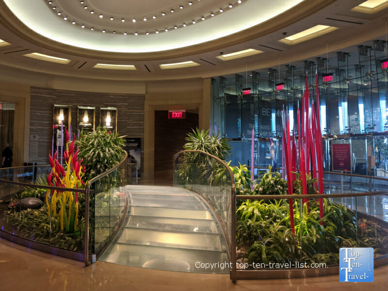 Chihuly garden at the Borgata Atlantic City