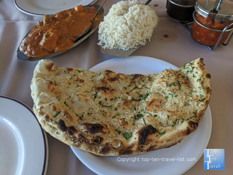 Ambar Indian – Cincinnati - Top Ten Travel List