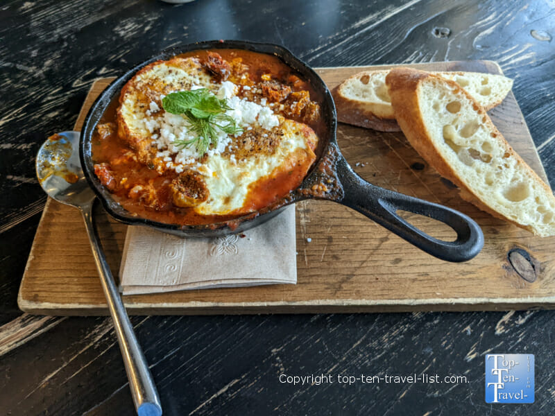 Shashuka at Mediterra Cafe in Sewickley, PA