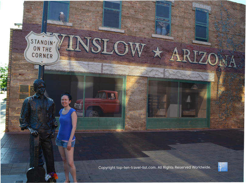 Attraction of the Week: Standin’ on the Corner Park in Winslow, Arizona