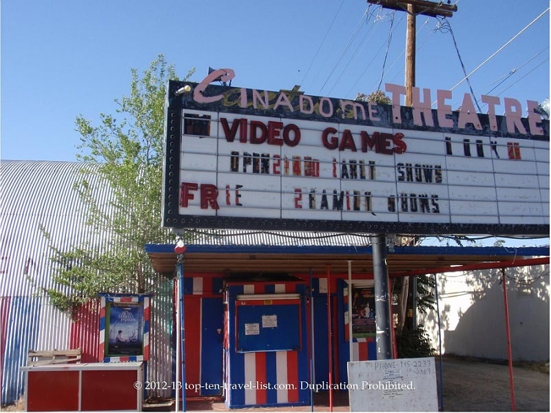 Visit a vintage movie theater - Cinadome Movie Theater - Top Ten Travel List