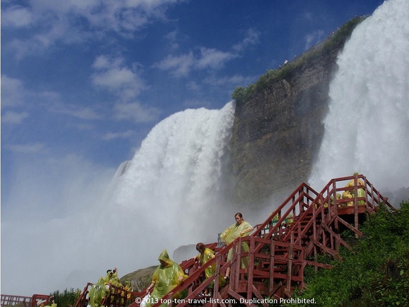 Book tickets for the Cave of the Winds experience at Niagara Falls - Top Ten Travel List