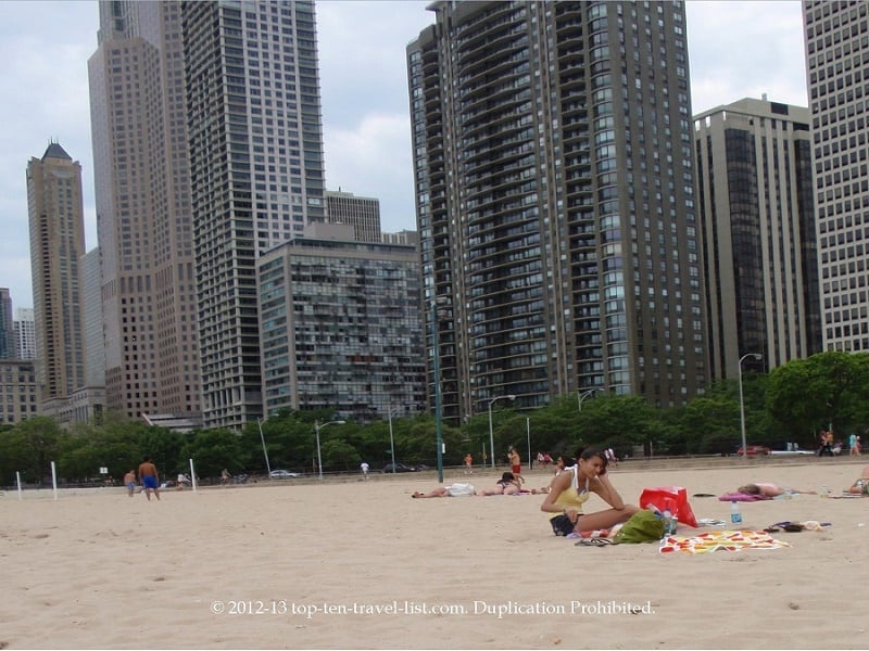 Spend a summer afternoon at Oak Street Beach - Top Ten Travel List