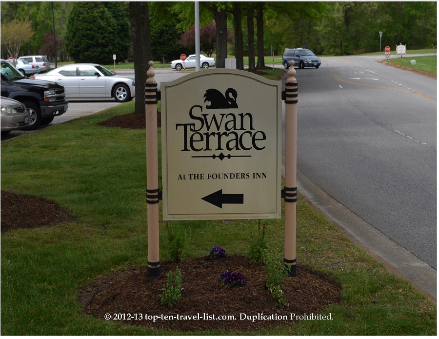 Swan Terrace Restaurant – Virginia Beach - Top Ten Travel List