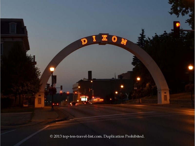 Drive through the Dixon Arch - Top Ten Travel List