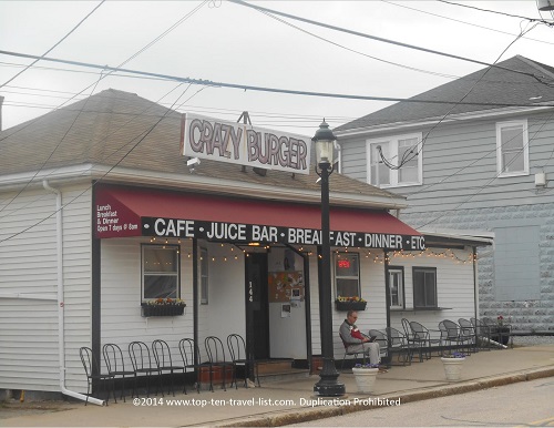 Crazy Burger Cafe and Juice Bar – Narragansett - Top Ten Travel List