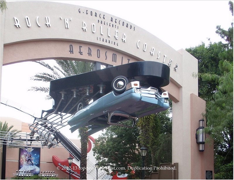 Aerosmith Rock nâ€™ Roller coaster - Top Ten Travel List