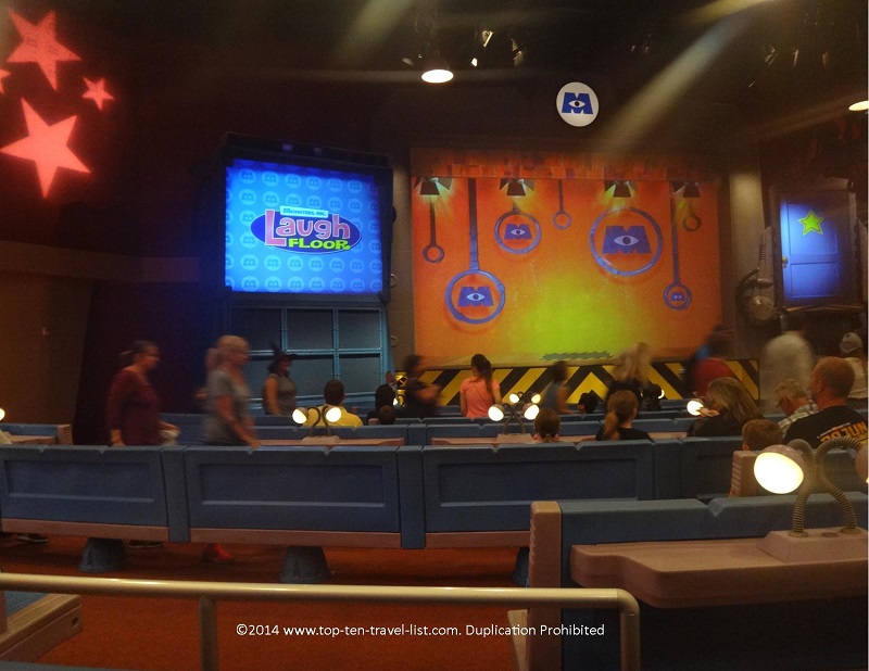 Monsters Inc. Laugh Floor - Top Ten Travel List