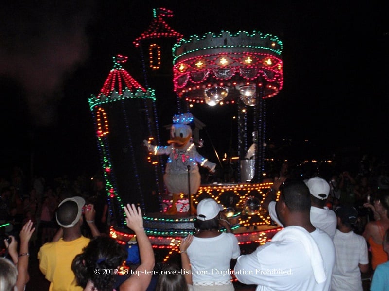 Main Street Electric Parade - Top Ten Travel List