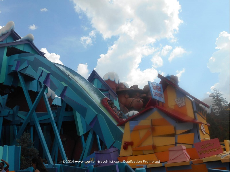 Dudley Do Right's Ripsaw Falls - Top Ten Travel List