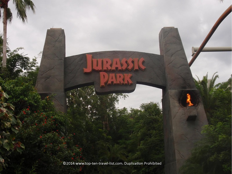 Jurassic Park River Adventure - Top Ten Travel List