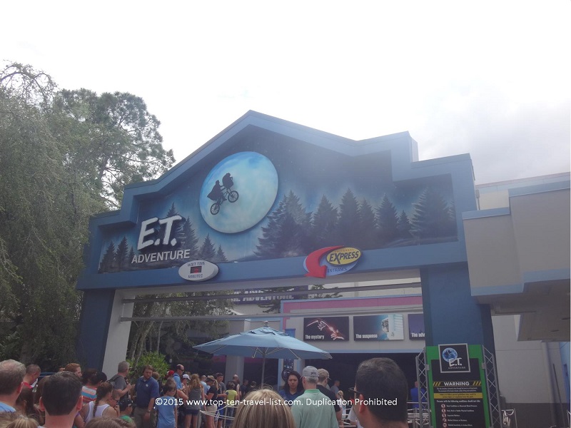 E.T. The Adventure - Top Ten Travel List