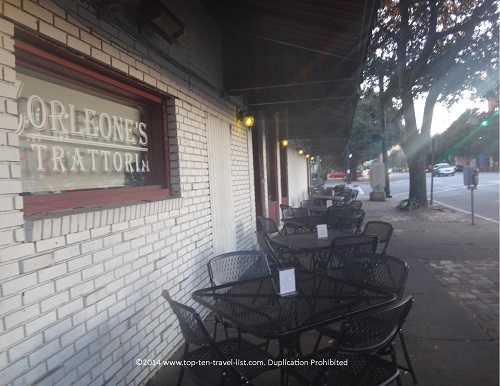 Corleone’s Trattoria – Savannah - Top Ten Travel List