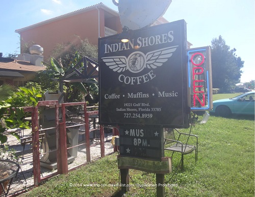 Indian Shores Coffee Company – Indian Shores - Top Ten Travel List