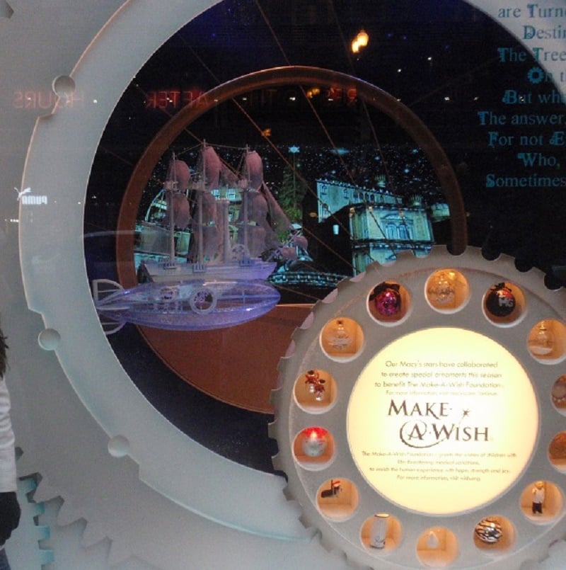Holiday Window Displays at Macy's on State Street - Top Ten Travel List