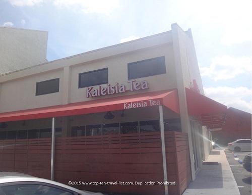 Kaleisia Tea Lounge – Tampa - Top Ten Travel List