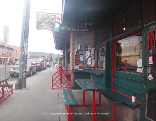 Macy’s European Coffeehouse – Flagstaff - Top Ten Travel List