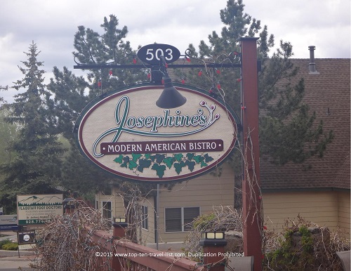Josephine’s Modern American Bistro – Flagstaff - Top Ten Travel List