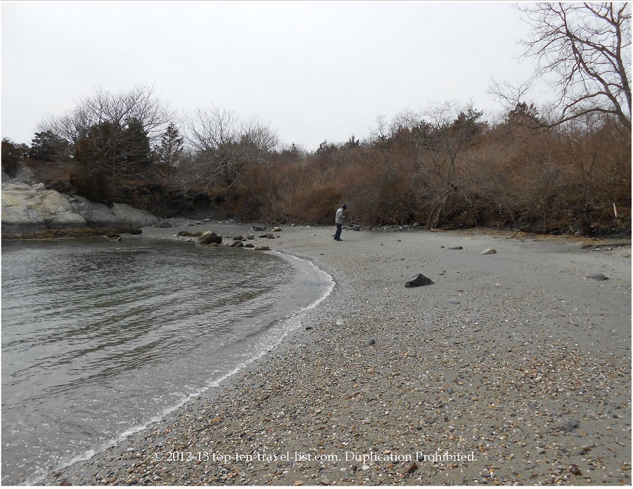 Search for seaglass on Jamestown Island - Top Ten Travel List