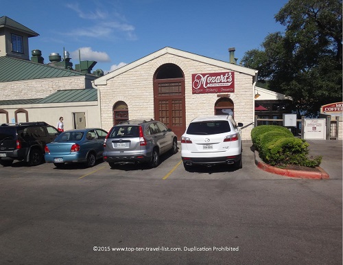Mozart’s Coffee Roasters – Austin - Top Ten Travel List