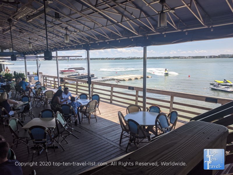 Dine waterside at Columbia Sand Key - Top Ten Travel List
