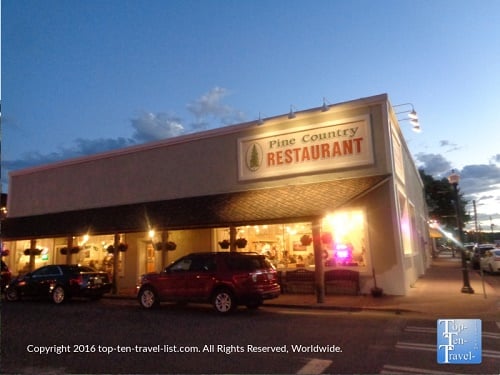 Pine Country Restaurant – Williams - Top Ten Travel List