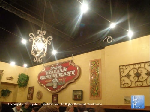 Papa’s Italian Restaurant – Prescott - Top Ten Travel List