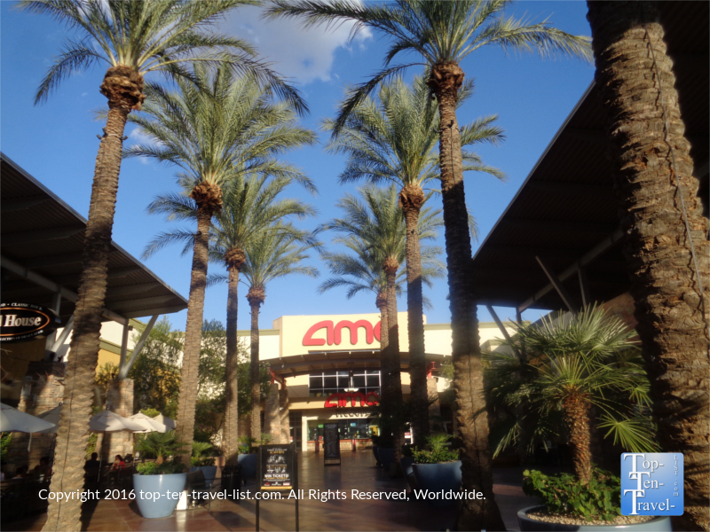 Take advantage of the mild winter climate with a stroll around an open air mall - Top Ten Travel List