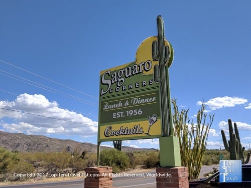 Saguaro Corners – Tucson - Top Ten Travel List