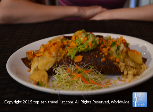 Sedona 2012 Burrito at Chocolatree - Top Ten Travel List